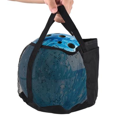 Single Bowling Bag Mesh Sports Bag Bowling Ball Tote Bag Bowling Ball Carrier Bag