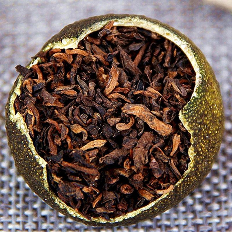 800g Xinhui Xiaoqingkang Yunnan Menghai Puerh Tea Old Ripe Tea Gift Set