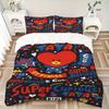 3pcs BT21 Tata Heart Bedding Set: Perfect for Bedroom or Guest Room. Soft and Comfortable with No Core Included yy251009219