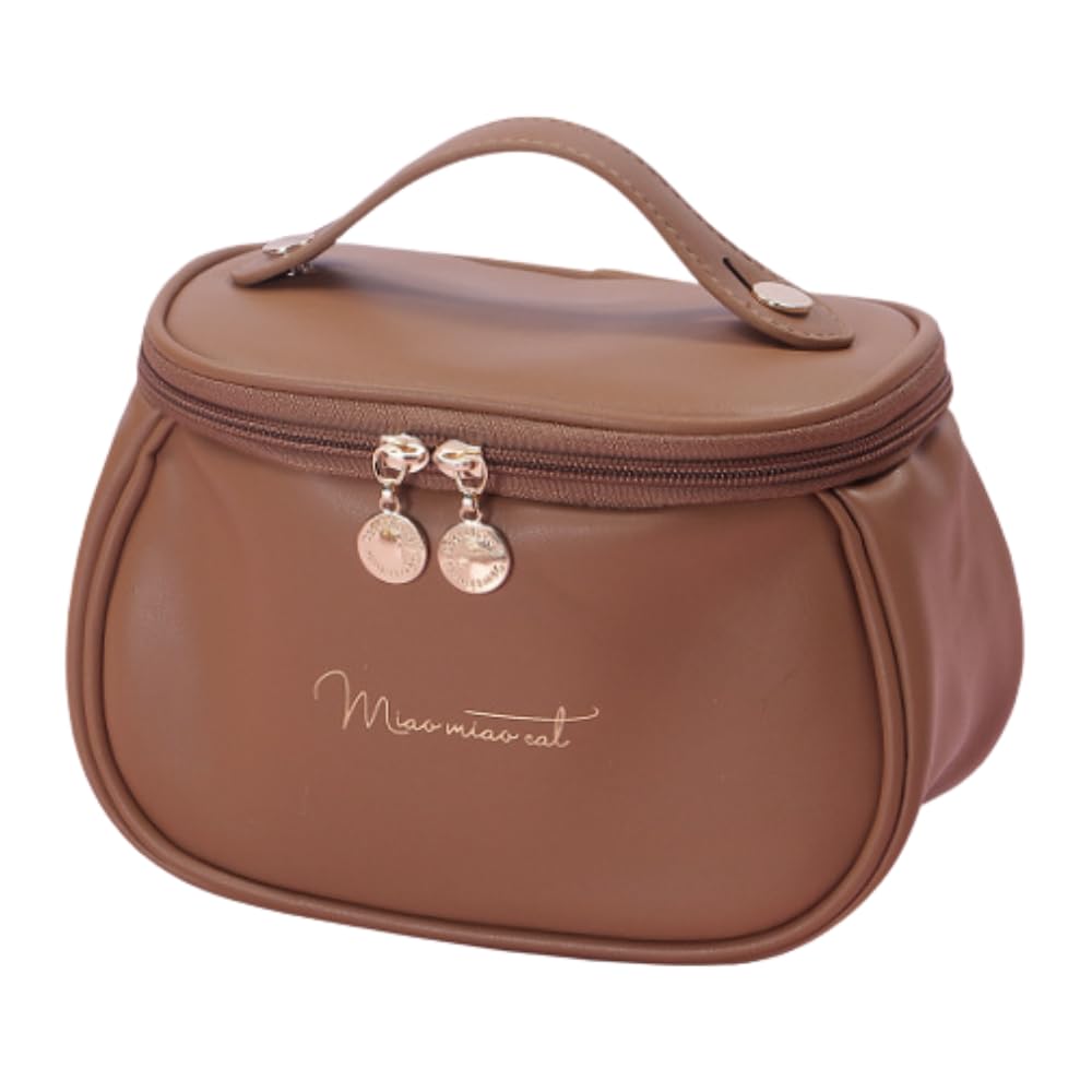 

ideamall Косметический столик Большой милый чехол для кистей, Чехол, Вместимость, Портативный, Для путешествий, Для хранения, (коричневый)