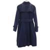 BLUE LABEL CRESTBRIDGE Sanyo Shokai with liner trench coat 36 Navy 2WAY Women Used