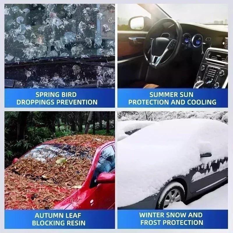D8Car Windscreen Cover Front Cover Anti Snow Frost Ice Shield Dust Protector For Mercedes Benz W203 W204 W205 W206 W176 W177 W212