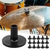 20Pcs/Set Drum Set Cymbals Holder Plastic Flange Connect Stand Rustproof Cymbals Sleeves Percussion Instrument Accessories