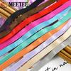 10/20/30M Meetee 6-15mm Spandex Elastic Bands Bra Shoulder Straps Soft Elasticity Webbing for Underwear DIY Sewing Accessories