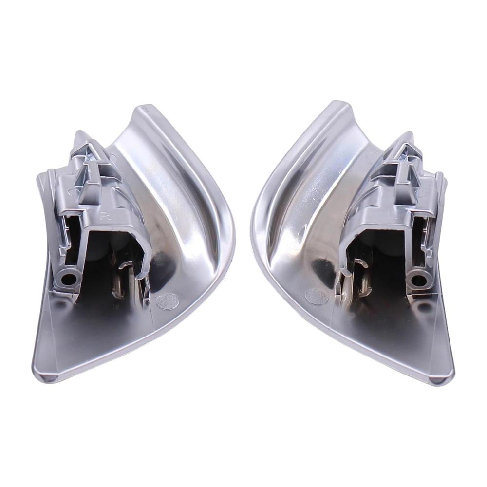 Left + Right Seat Down Handle For Mercedes C-Class Coupe W204 08-15 Matte Silver