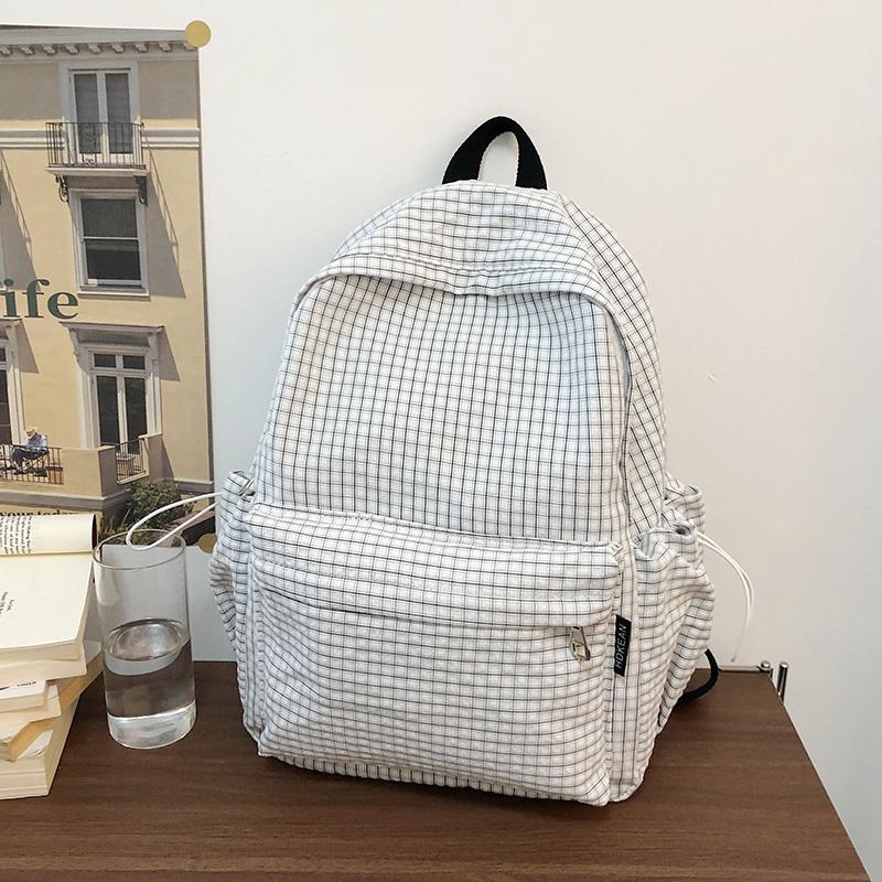 Damen Leichter Schulrucksack Große Kapazität Studenten Karorucksack