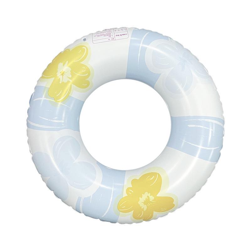 Starry Sky Sequin Mermaid Swim Ring: Thickened Inflatable Children's Float