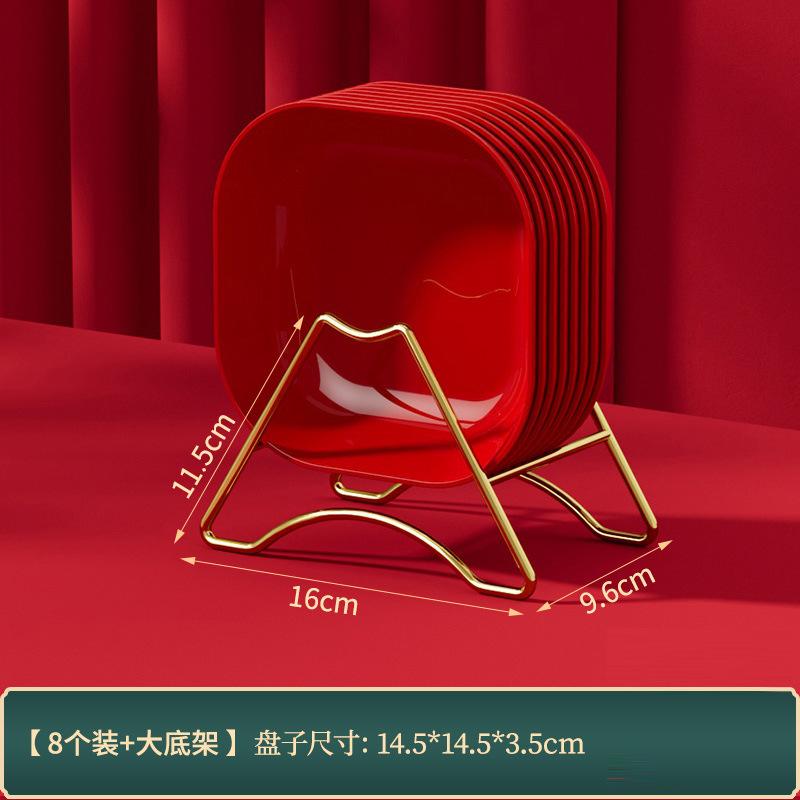 Roter Obstteller Wohnzimmer Zuhause Couchtisch Obstteller Umzug Neues Zuhause Roter Teller Hochzeit Süßigkeitenteller