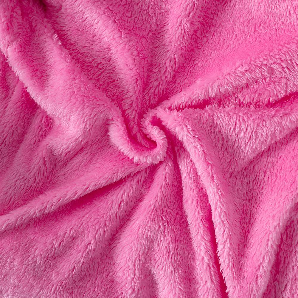 Baby Girls Pink Hooded Winter Jacket Coats with Zipper Children Clothing Kids Girls Clothes for 2 3 4 5 6 7 Years