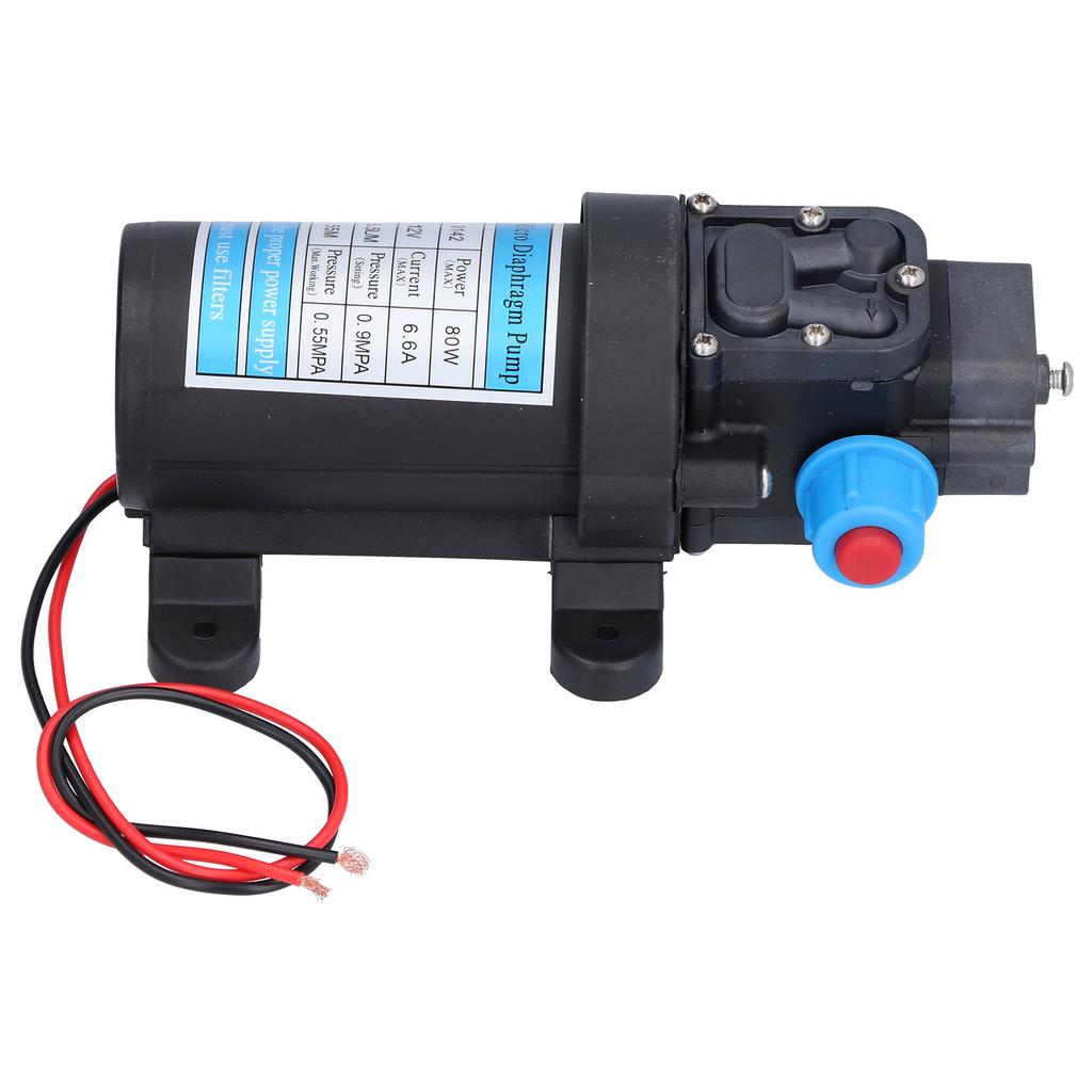 Micro Diaphragm Pump Electric High Pressure DC SelfSuction Boost Car Washing Cleaning 6Lmin(24V(