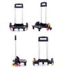 Aluminium Alloy Backpack Trolley with 6 Wheels Foldable Trolley Cart Wheeled Hand Truck for Luggage Backpack School Bags