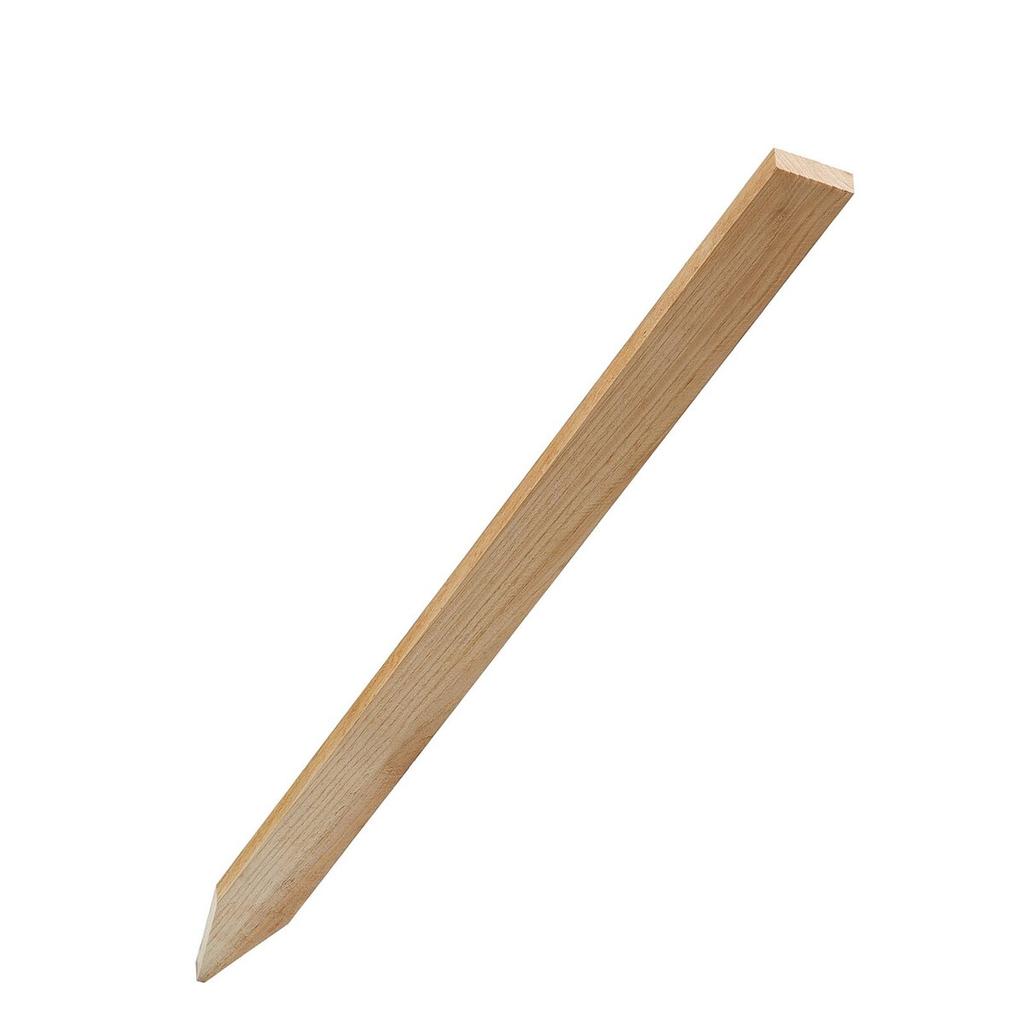 Trädgårdsstakar, 25 st 12,7×38,1×609,6 mm Mätnings- och uppmärkningspinnar, Trädgårdsmarkpinne med spetsig ända, Växtstödpinne av granved, Skyltpinnar