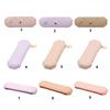 Travel Makeup Brush Holder,Silicone Trendy Portable Cosmetic Face Brushes Holder,Soft and Sleek-Makeup Tools Organizer
