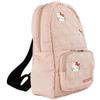 Hello Kitty Pink Quilted Embroidery Combo Backpack &