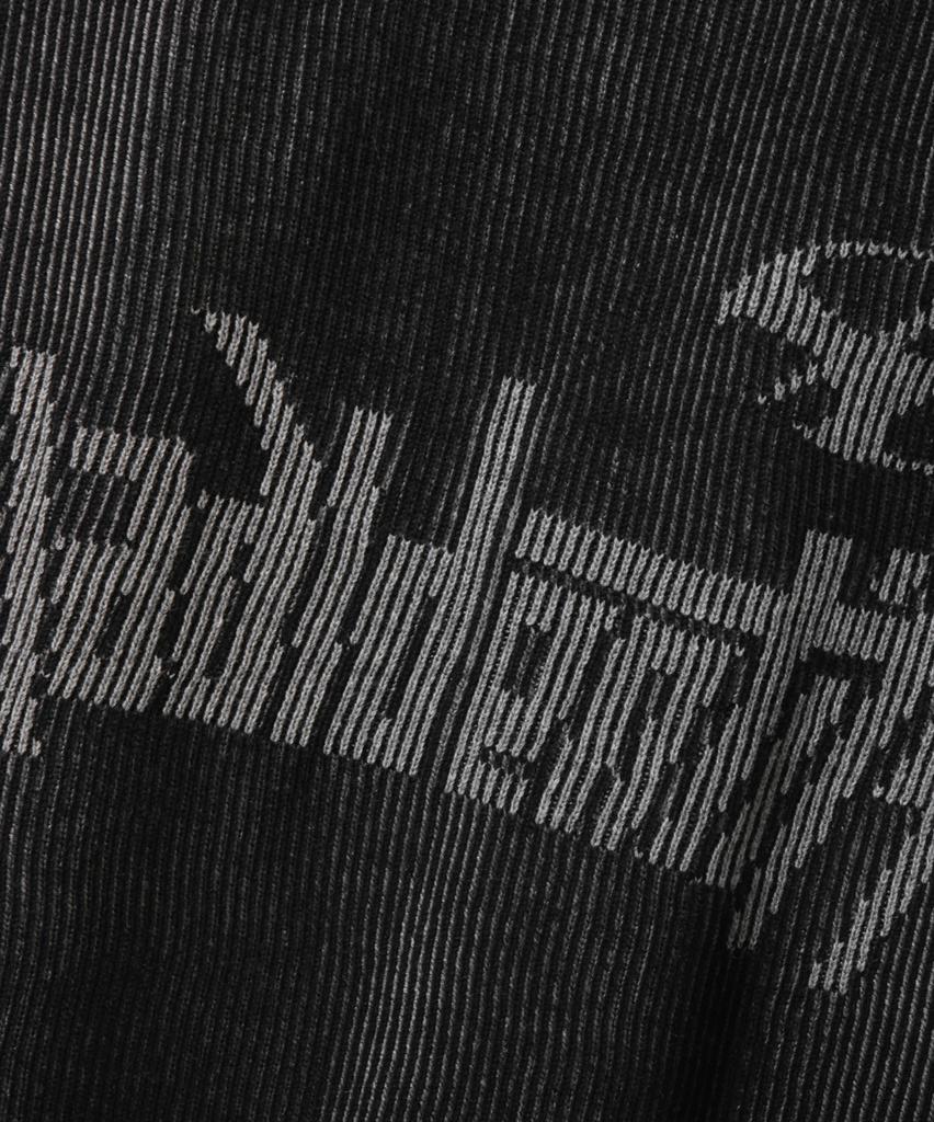 Dimiteulibeullaeg Vlad Type-A Two-Tone Knit Sweatshirt_Black