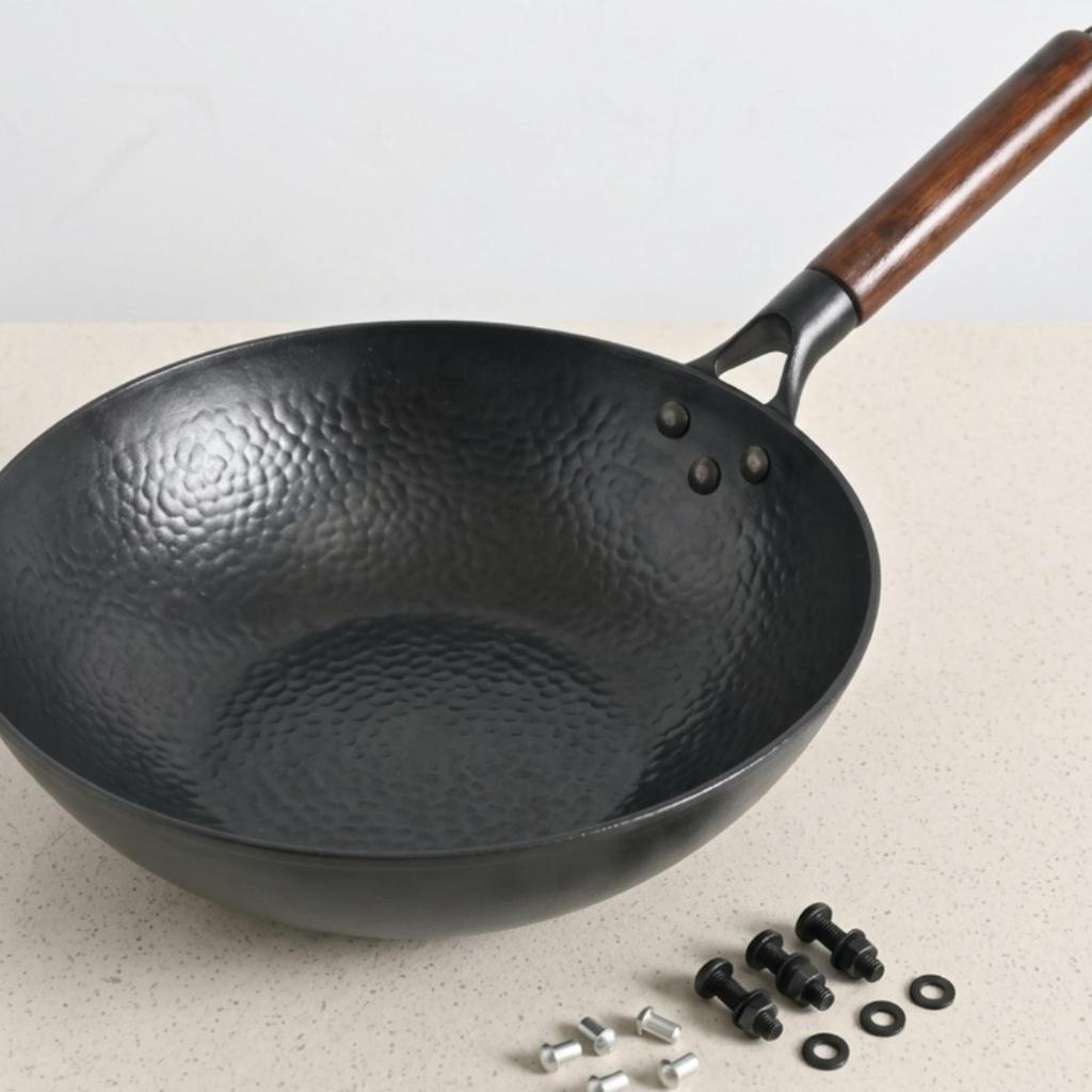 Wok Handle Comfort Grip Replacement Universal for Kitchen