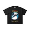 260 GSM Double Yarn 32 Count 100% Cotton Jujutsu Kaisen V62 Panda Print Unisex Heavy Cotton T Shirt
