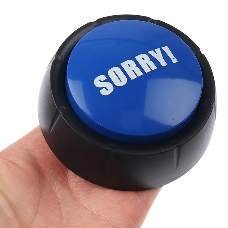 Respond To Phone Buttons No Sorry Yes Sound Button Toys Home Party Funny Gag Toy
