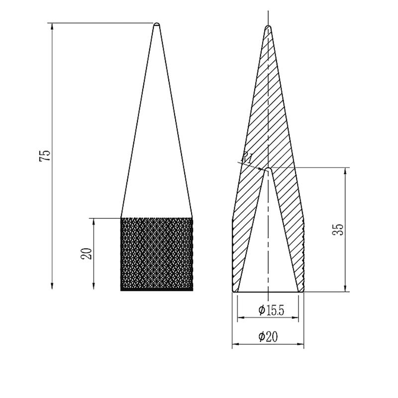 DIY Leather Punch Sharpening Tool Leather Round Hole Punch Polisher Manual Poloshing Tool Leather Craftsman Tool