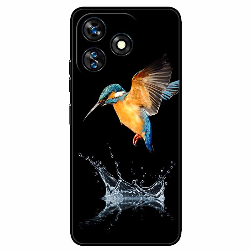 For Oukitel C51 Case 6.8'' Shockproof Silicon Animals Cool Painted Covers for Oukitel C51 C 51 Cartoon TPU Shell Protective Capa