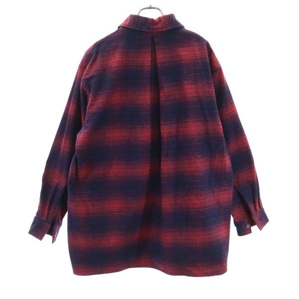 unused VAST222 18AW made in Japan Check Pattern Long sleeve Shirt jacket Men's Used