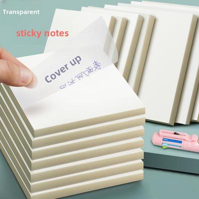 Colorful Transparent Sticky Notes with Writable High-Value PET Index Expansion Notes
