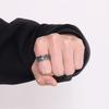 Punk Animal Nail Charm Ring for Men Stainless Steel 316L Matte Jewelry #9 #13 Dragon Body Finger Rings Trendy Anillos