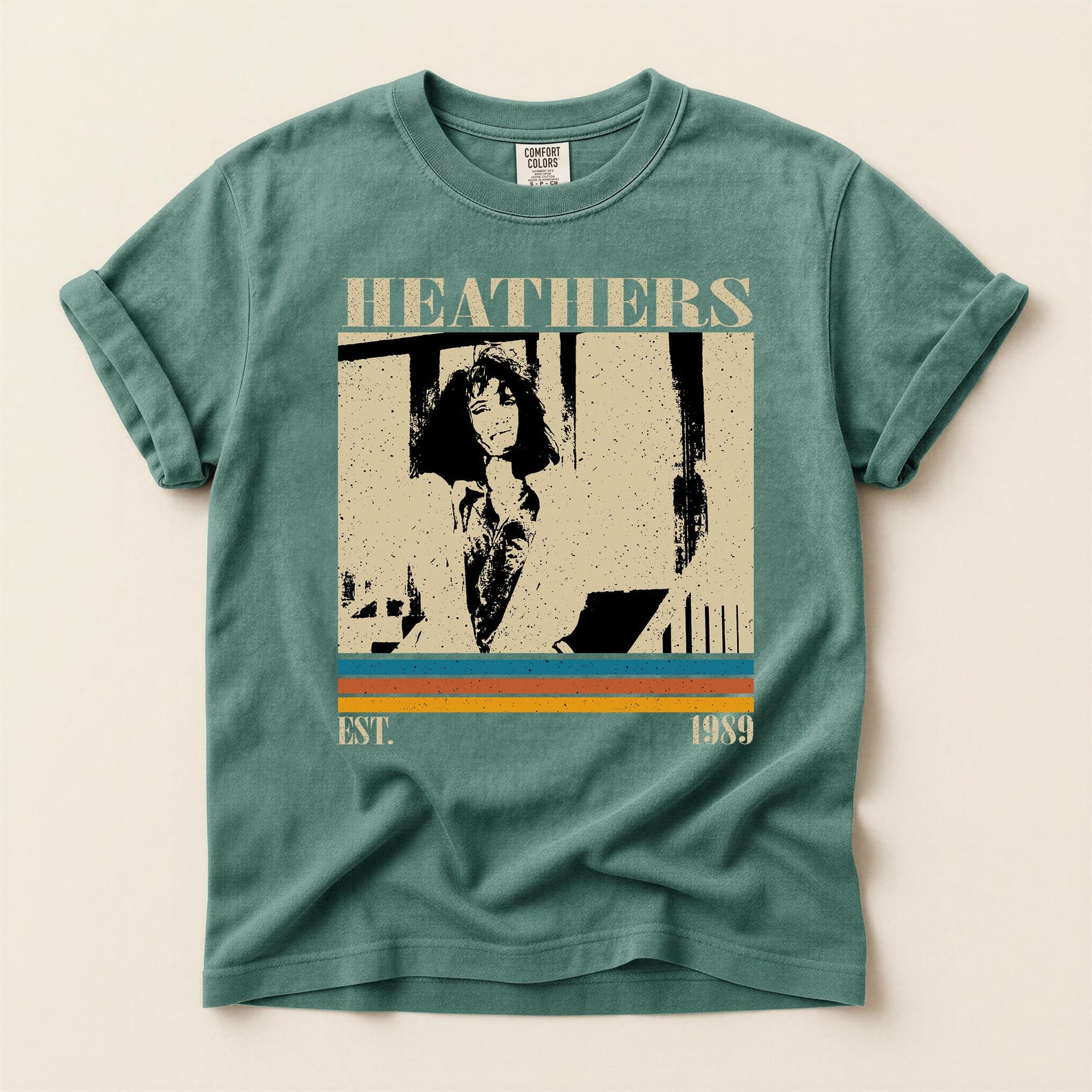 Heathers Movie T shirt - Comfort Colors Vintage Style L
