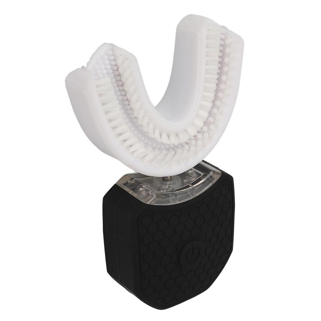 Sonické zubní kartáčky ve tvaru U Automatické Bezdrátové Dobíjecí IPX7 Vodotěsné Modré LED Bělení