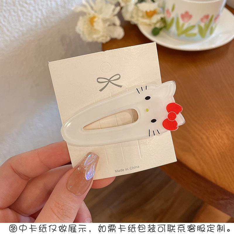 Transparent Cartoon Sanrio Shark Clip Summer Large Kulomie Grab Clip Hairpin Back Head Hair Accessories Headgear Hairpin