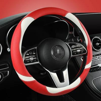 Prémiové potahy volantu z kůže Nappa Protiskluzové kryty rukojetí Autopříslušenství Interiér Univerzální potah volantu do auta