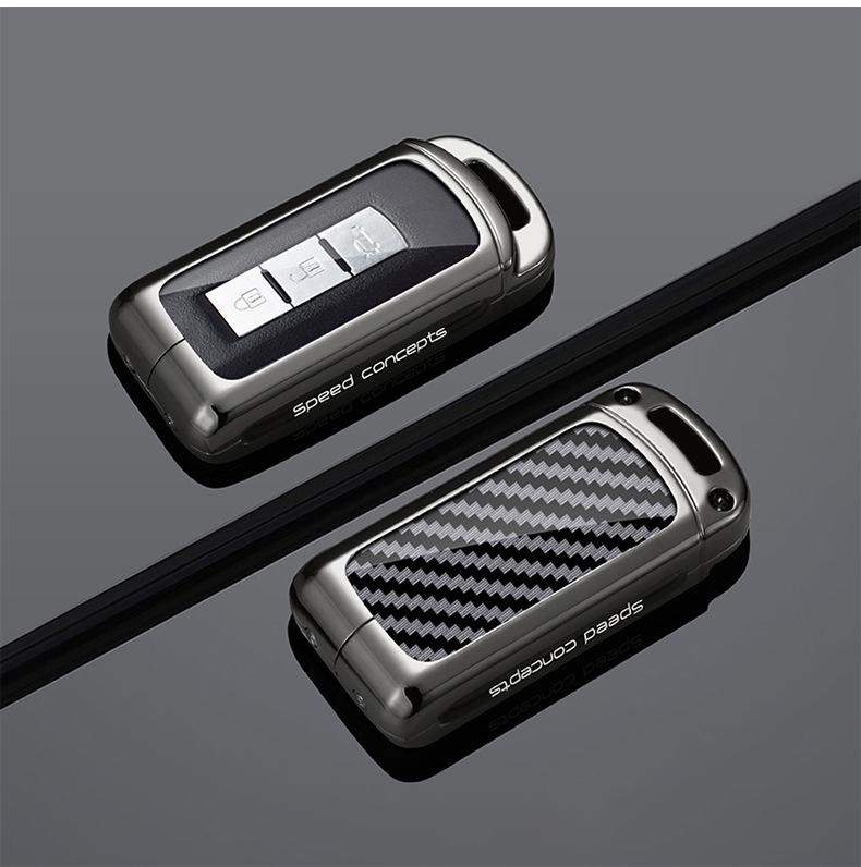 Mitsubishi Outlander Key Cover for 2016/18/19 Models - Universal Car Keyring Holder for Men and Women