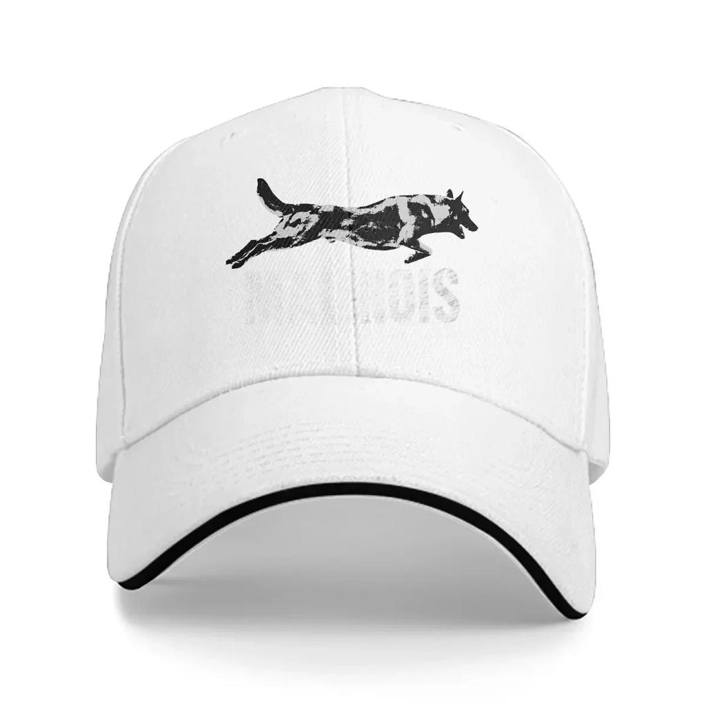 aWashed Men's Baseball Cap Malinois Belgian Shepherd Trucker Snapback Caps Dad Hat K-9 Unit Police Dog Golf Hats