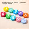Colorful Digital Operation Card Addition and Subtraction Cognition Cards  Brain-Stimulating Toys