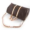 Ausgezeichnete LOUIS VUITTON Boston Tasche Keepol Bandoulière 55 Monogramm Canvas M41414 Gebraucht