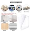 10Pcs Strong Double-Sided Adhesive Pads 2.4inch Waterproof Nano Gel Stickers for Wall Mount DIY Home Office Use