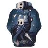 Cartoon Anime Game Pattern Men's Hoodie Hollow Knight Clothing 3D Printing Outdoor Sports Shirt Fashion Oversized Top Kids Clothes