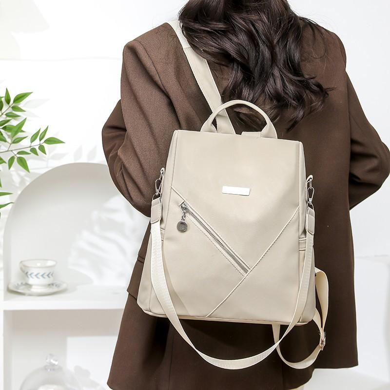 

Fashionable Trend Outdoor Travel Bag, Large Capacity, Lightweight, Casual Backpack бежевий