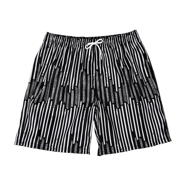 Мужские полосатые плавки Летние пляжные шорты XL