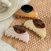 Vintage Spliced Acetic Acid Hair Claw Clip Headwear for Women  Korea Elegant Geometric Hairpin Hair Accessories