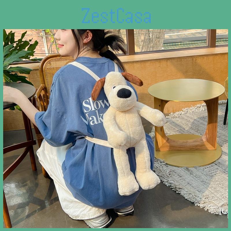 Plush Backpack Wallacegromit Wear Clothes Dog Bag Cartoon Toy Kids Cute Gift