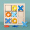 Wood Board Game Toy Parent-Child Interaction Game Board Puzzle Chess Game 2 Person Battle Desktop Party Toy