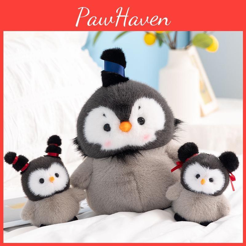 Nezha Plush Penguin Toy Doll With Cute Animal For Childrens Gift Decoration
