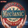 Industrial Mechanical Metal Wall Art Round Aluminum Decor Plate Single Piece