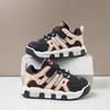 2025 Autumn Men's & Children's Non-slip Leather Sports Shoes: Korean Style, Soft Sole, Casual Dad Shoes