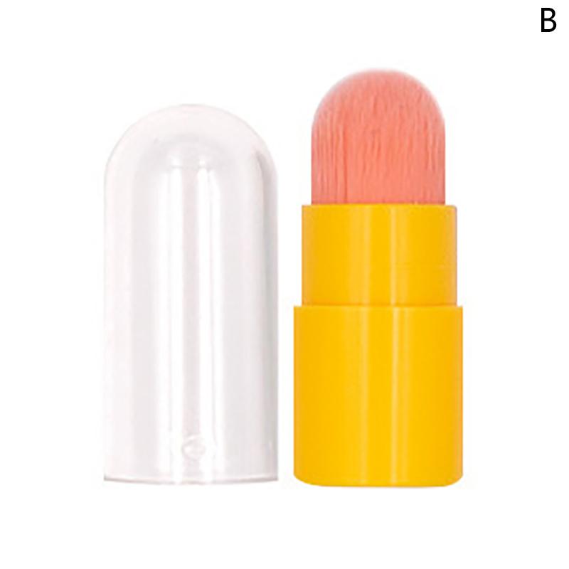 Silicone Lip Brush Angled Concealer Makeup Brush Tool Portable Round Head Like Fingertips Q Soft Lipstick Brush Concealer Brush