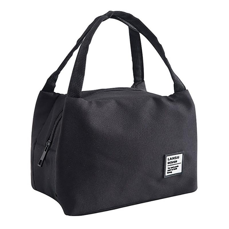 Portable Lunch Bag 2025 New Thermal Insulated Lunch Box Tote Cooler Bag Bento Pouch Lunch Container School Food Storage Bags