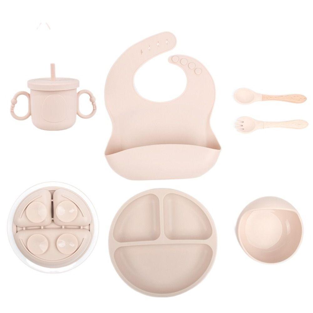 Strong Suction Children's Silicone Cutlery Feeding Tableware Baby Feeding Bowl  For Infant