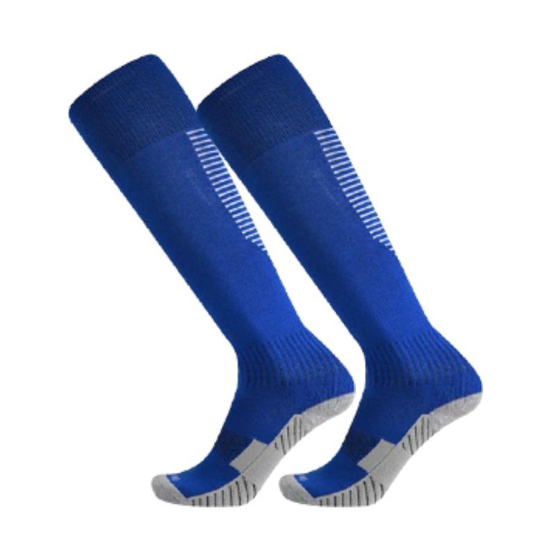 

Children S Overknee Football Socks Men S Thickened Towel Socks Stockings Sports Socks Sweat-Absorbing Breathable Non-Slip Socks children s one size fits all [7-12 years old] темно-синього кольору