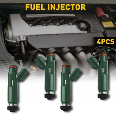 4X Inyector de Combustible Para Toyota 2000-2004 Corolla Celica 1.8L 2325022040 232500D040